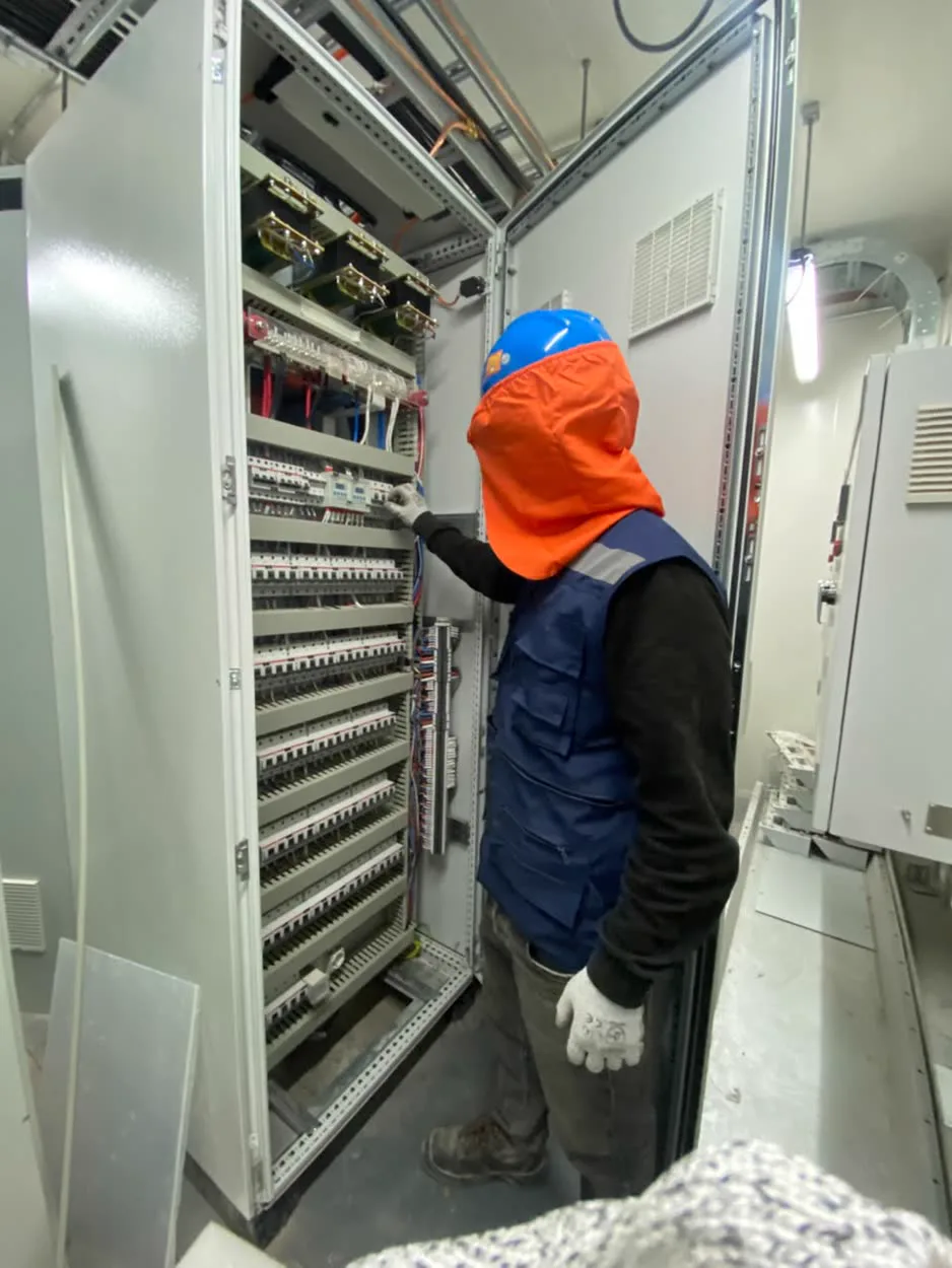 Instalaci&oacute;n el&eacute;ctrica industrial ejecutada por Blitzen Chile, proyecto 3